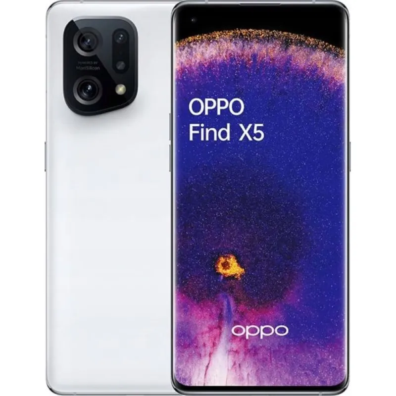 Smartfon Oppo Find X5 5G 8/256GB Biały (6042679)