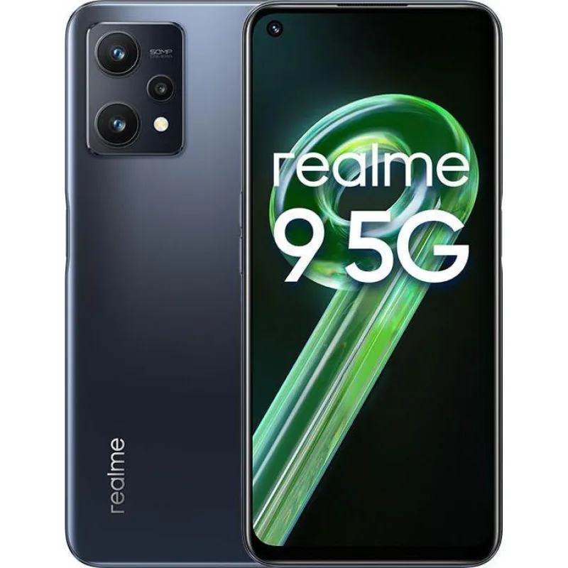 Smartfon Realme 9 5G 4/128GB Czarny (RMX3474B)