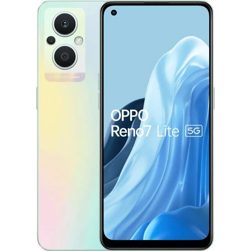 Smartfon Oppo Reno7 Lite 5G 8/128GB Srebrno-turkusowy (CPH2343T)