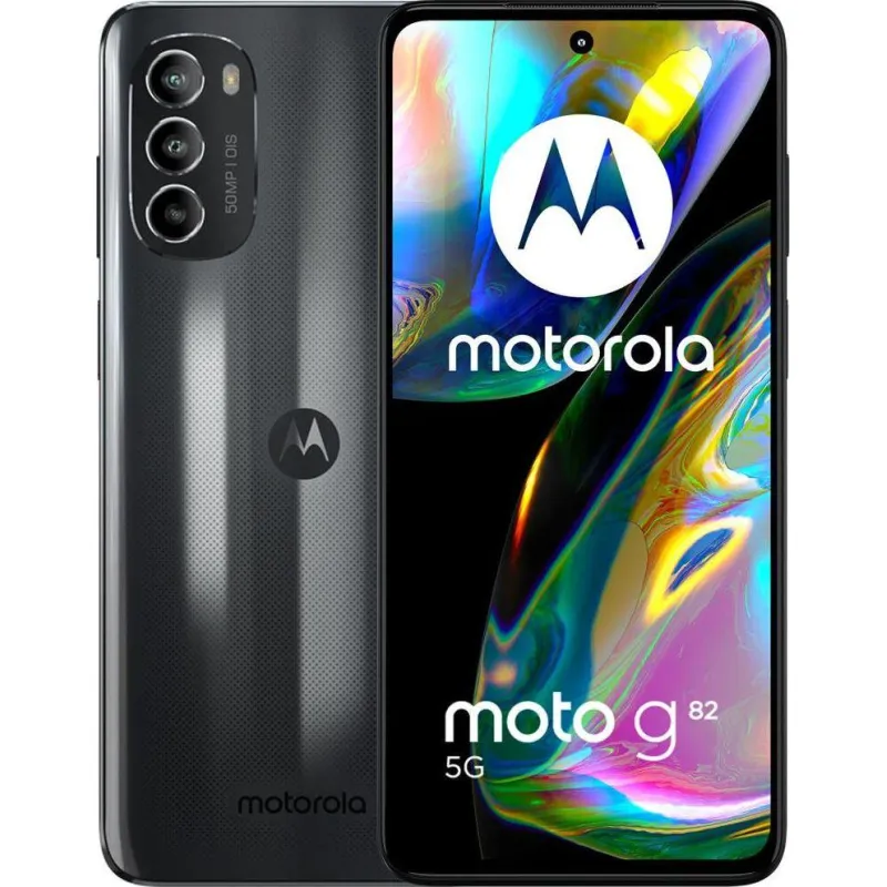 Smartfon Motorola Moto G82 5G 6/128GB Grafitowy (PAUA0016PL)