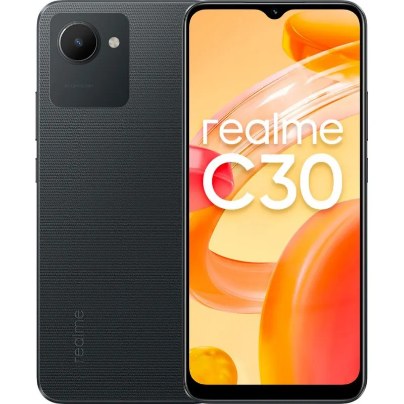 Smartfon Realme C30 3/32GB Czarny (RMX3623B)