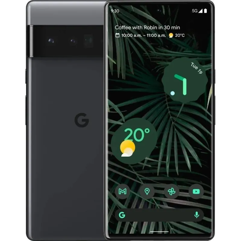 Smartfon Pixel 6 Pro 5G 12/256GB Czarny (GA02258-GB)