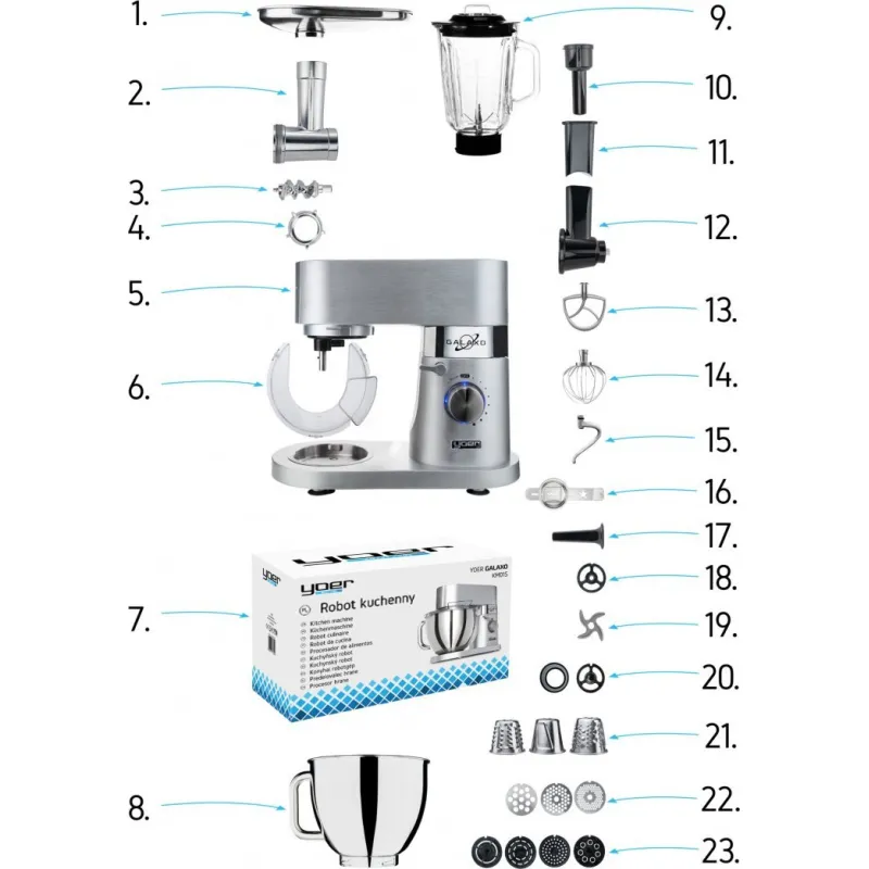 Robot planetarny Yoer KM01S