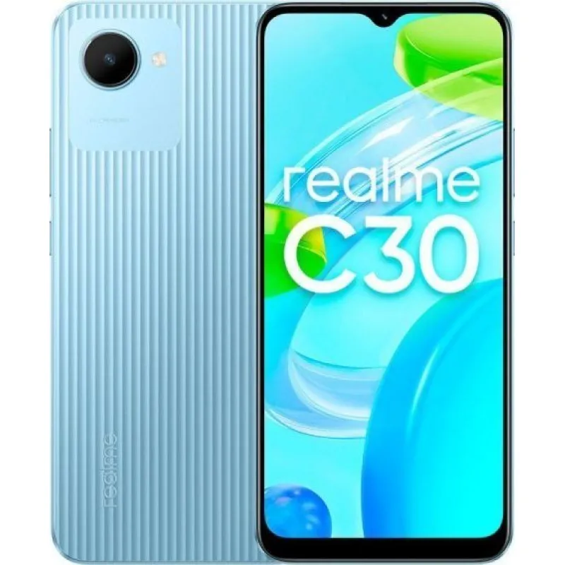 Smartfon Realme C30 3/32GB Niebieski (RMX3623BL)