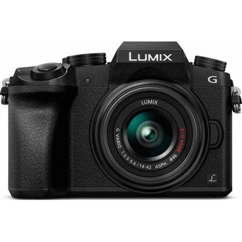 Aparat Panasonic Lumix DMC-G7 + 14-42 mm (DMC-G7KEG-K)