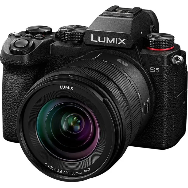 Aparat Panasonic Lumix S5 + 20-60 mm f/3.6-5.6 (DC-S5KE-K)