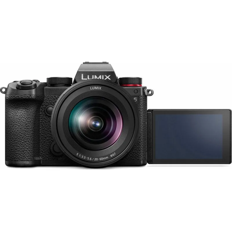 Aparat Panasonic Lumix S5 + 20-60 mm f/3.6-5.6 (DC-S5KE-K)