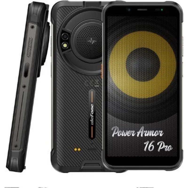 Smartfon UleFone Power Armor 16 Pro 4/64GB Czarny (UF-PA16P/BK)