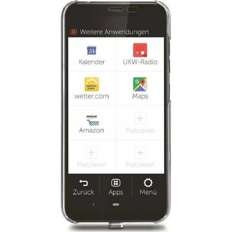 Smartfon Gigaset GS195LS 2/32GB Czarny (S8100552)