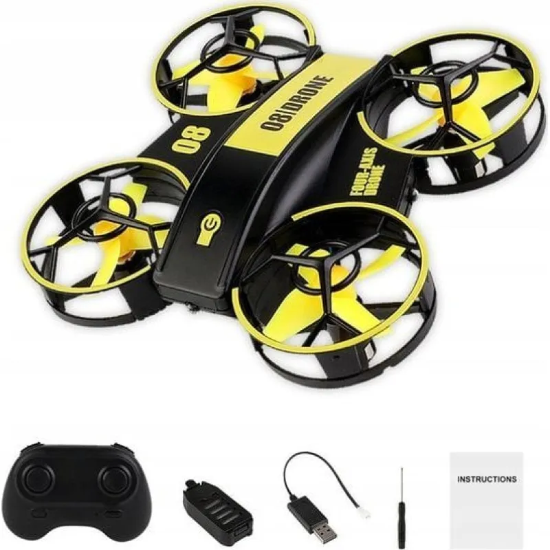 Dron JJRC Mini RC RH821 żółty