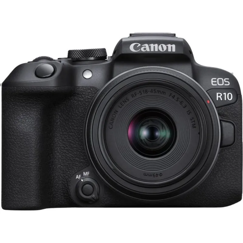 Aparat Canon EOS R10 + RF-S 18-45 mm f/4.5-6.3 IS STM (5331C010)