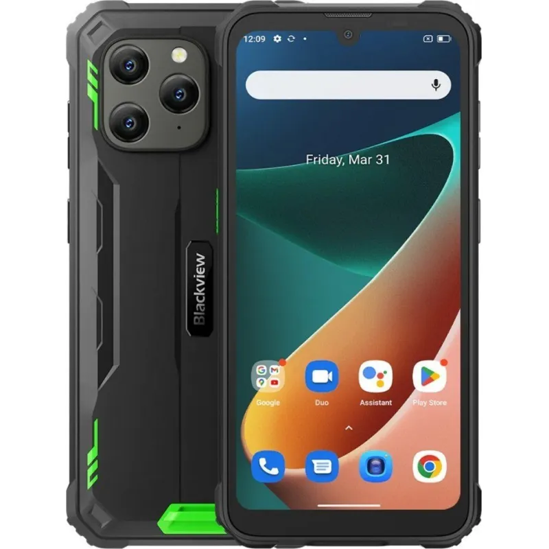 Smartfon Blackview BV5300 Pro 4/64GB Czarno-zielony (BV5300PRO-GN/BV)