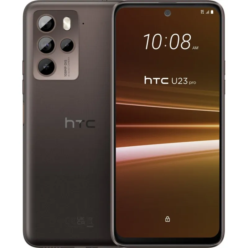 Smartfon HTC U23 Pro 5G 12/256GB Brązowy (99HATM006-00)