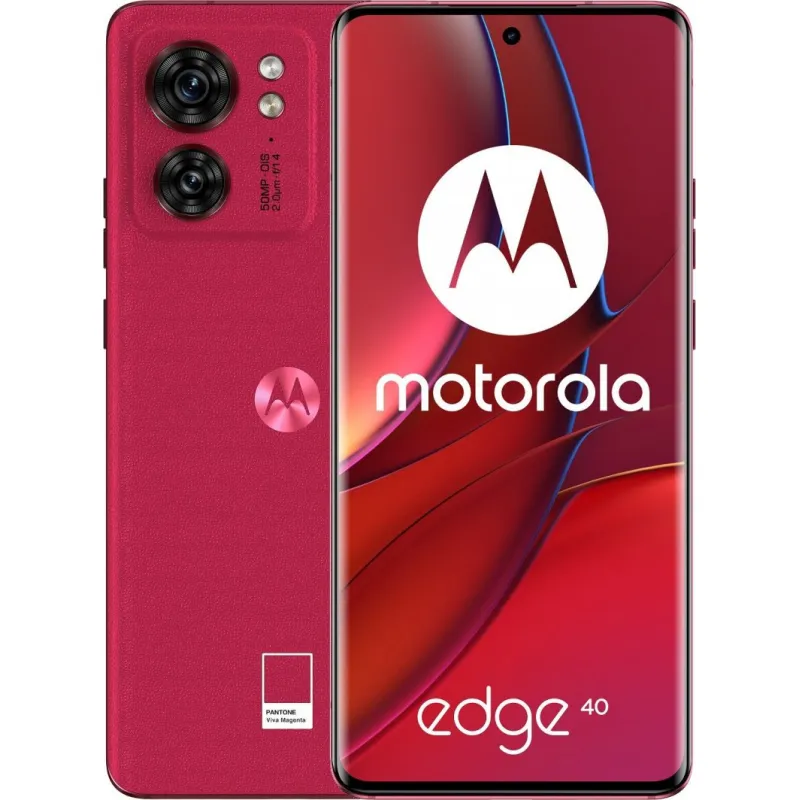 Smartfon Motorola Edge 40 5G 8/256GB Czerwony (08400232474530)