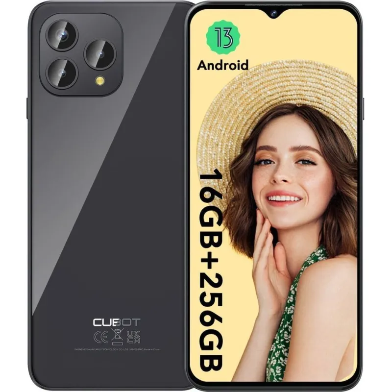 Smartfon Cubot P80 8/256GB Czarny (S0451128)