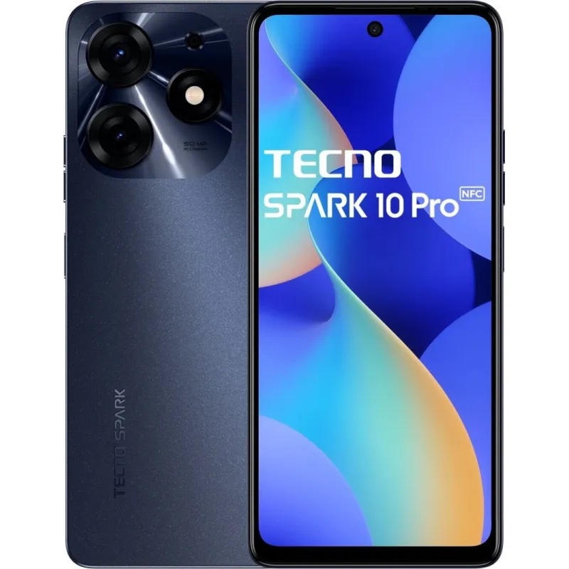 Smartfon Tecno Spark 10 Pro 8/256GB Czarny (4895180796104)