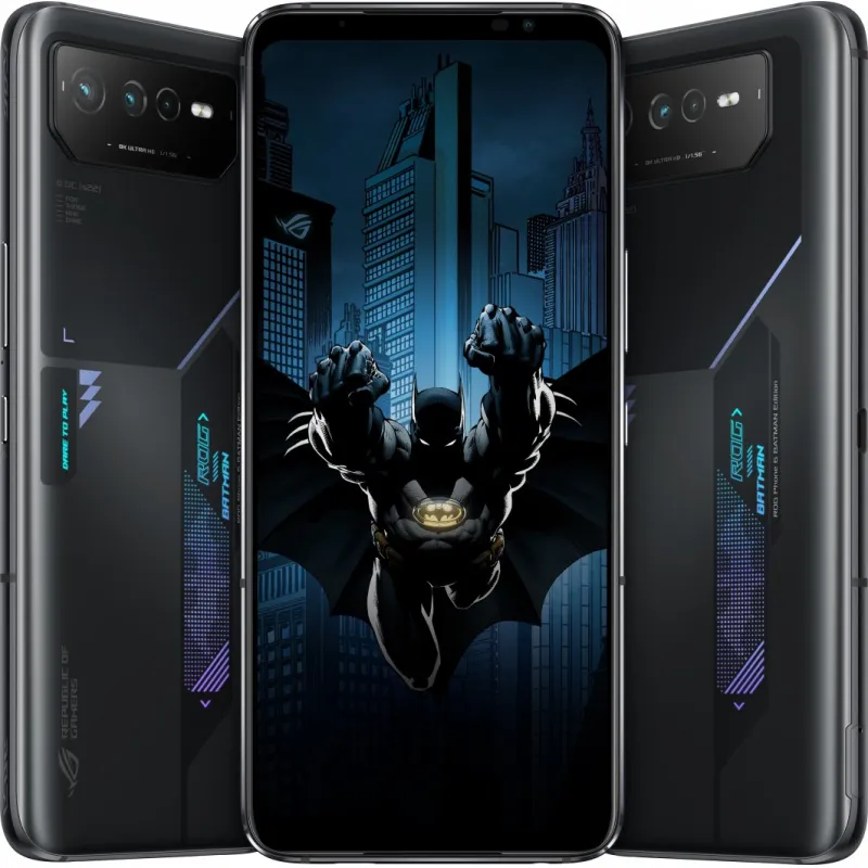 Smartfon Asus ROG Phone 6 Batman 5G 12/256GB Czarny (90AI00D6-M00110)