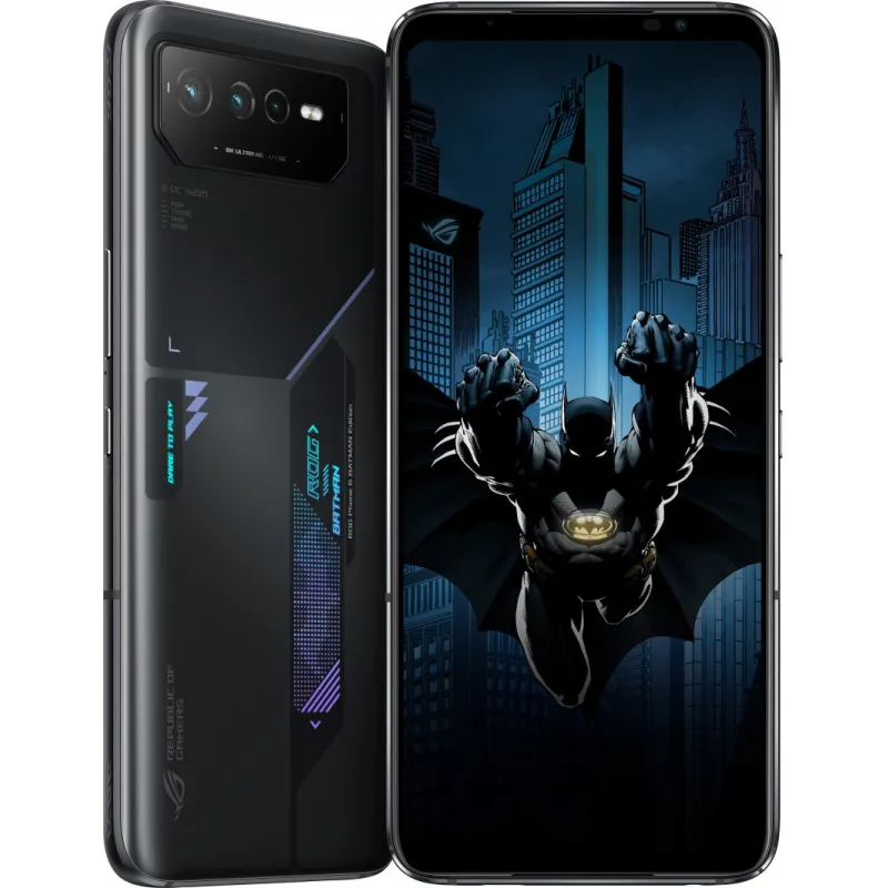 Smartfon Asus ROG Phone 6 Batman 5G 12/256GB Czarny (90AI00D6-M00110)