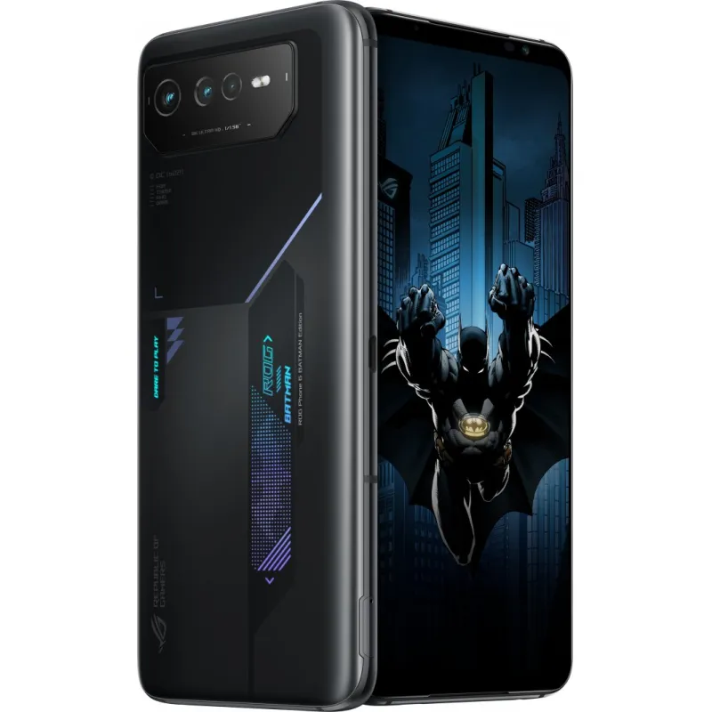 Smartfon Asus ROG Phone 6 Batman 5G 12/256GB Czarny (90AI00D6-M00110)