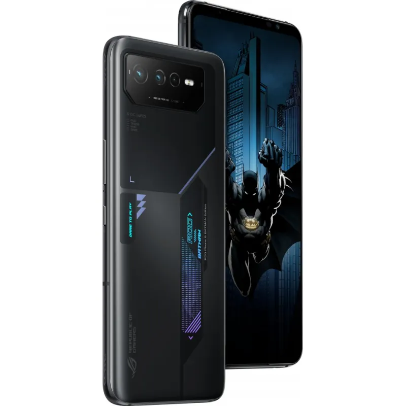 Smartfon Asus ROG Phone 6 Batman 5G 12/256GB Czarny (90AI00D6-M00110)