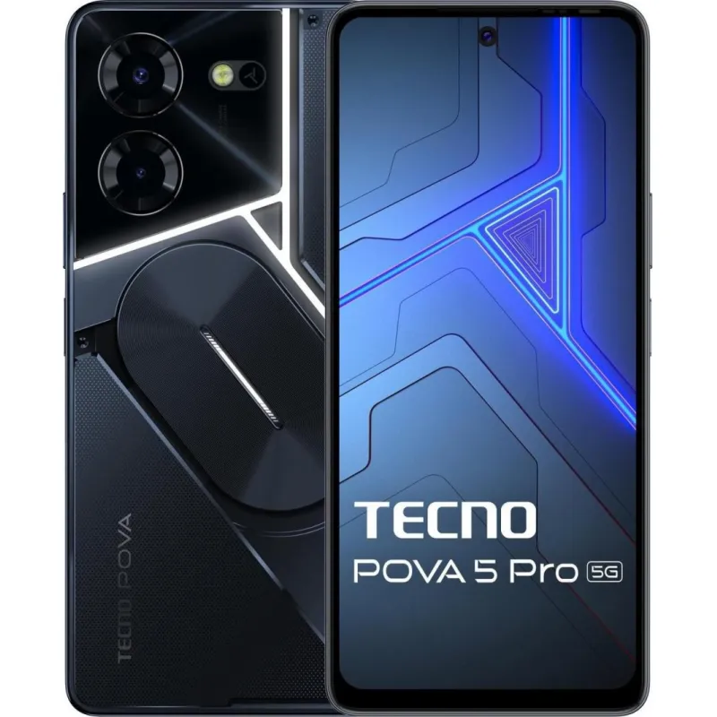 Smartfon Tecno Pova 5 Pro 5G 8/256GB Czarny (LH8n 256+8 Dark Illusion)