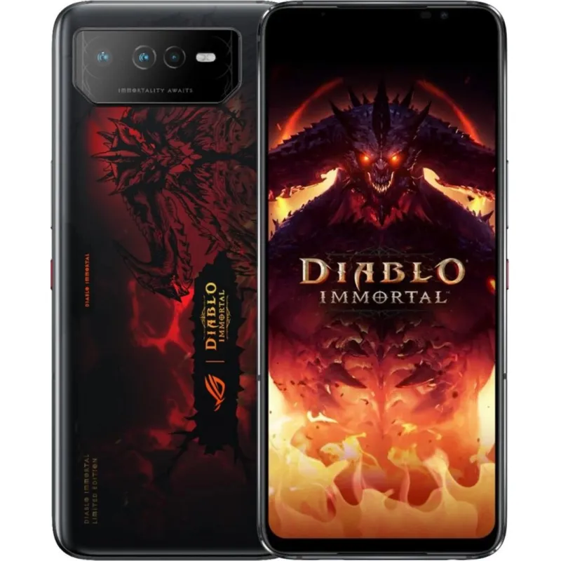 Smartfon Asus ROG Phone 6 Diablo Immortal 5G 16/512GB Czarno-czerwony (90AI00B9-M002X0)