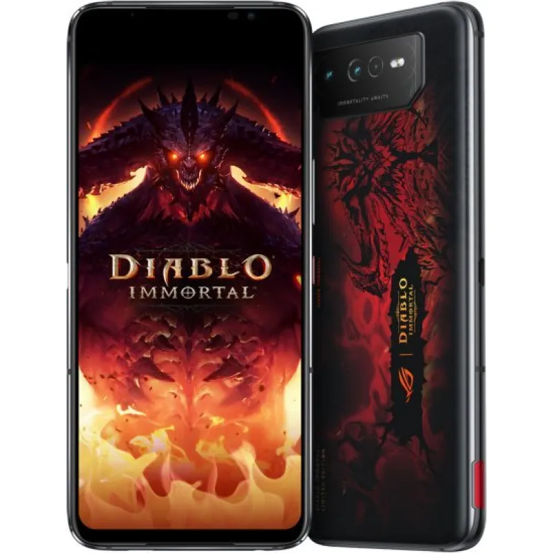 Smartfon Asus ROG Phone 6 Diablo Immortal 5G 16/512GB Czarno-czerwony (90AI00B9-M002X0)