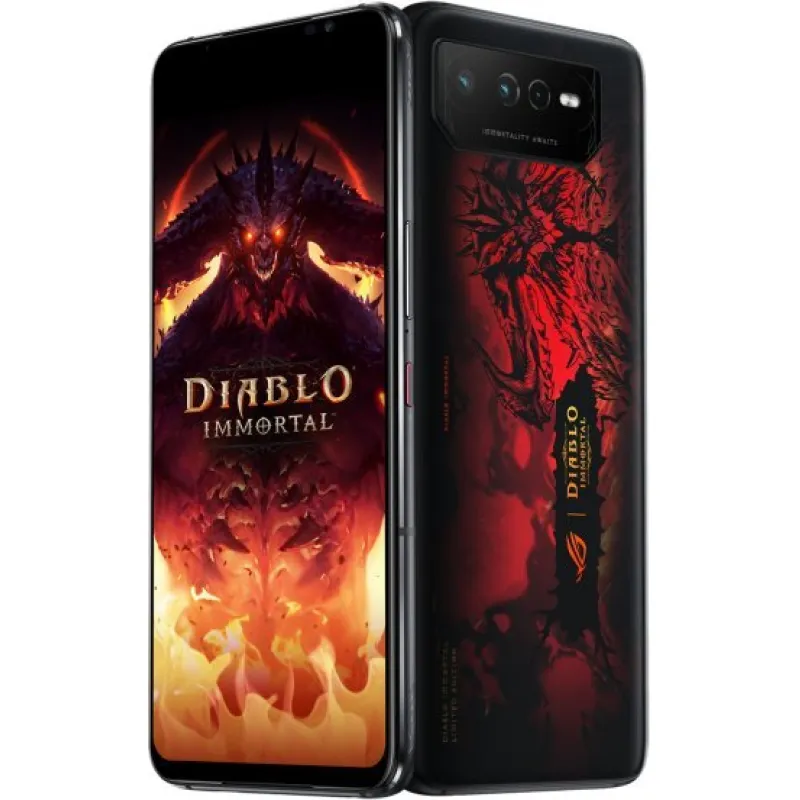 Smartfon Asus ROG Phone 6 Diablo Immortal 5G 16/512GB Czarno-czerwony (90AI00B9-M002X0)