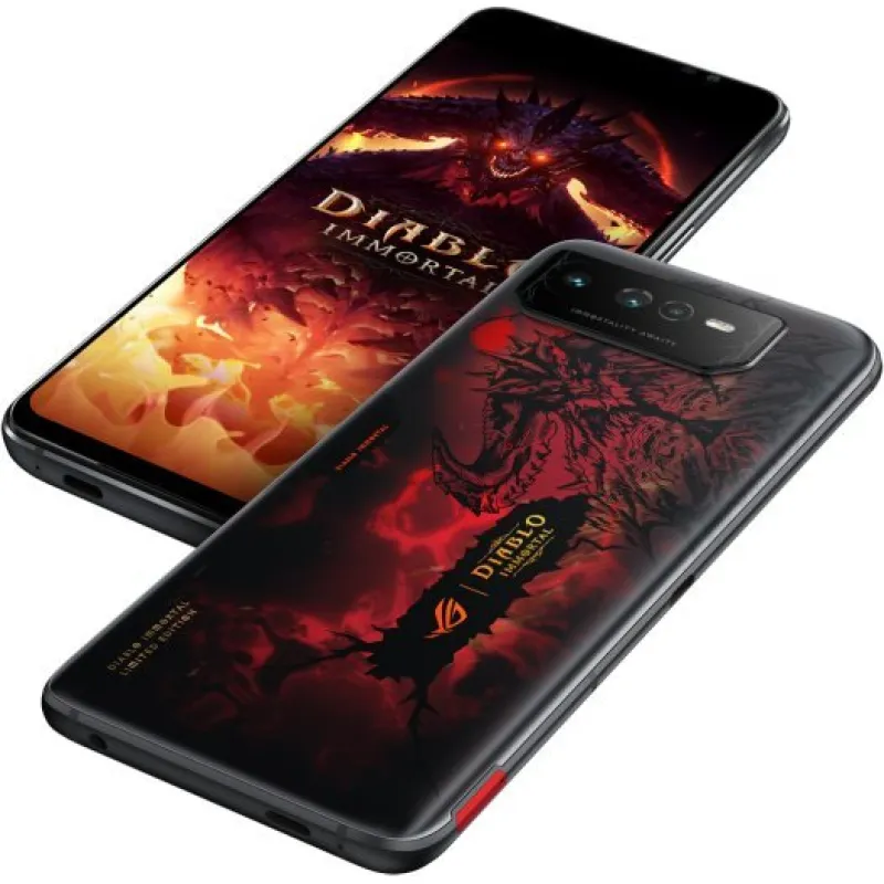 Smartfon Asus ROG Phone 6 Diablo Immortal 5G 16/512GB Czarno-czerwony (90AI00B9-M002X0)