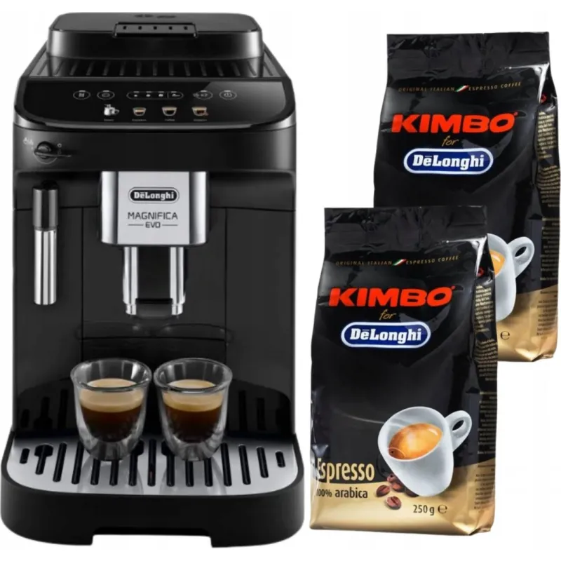 Ekspres ciśnieniowy DeLonghi Magnifica Evo ECAM 290.22.B + 500g Kawy