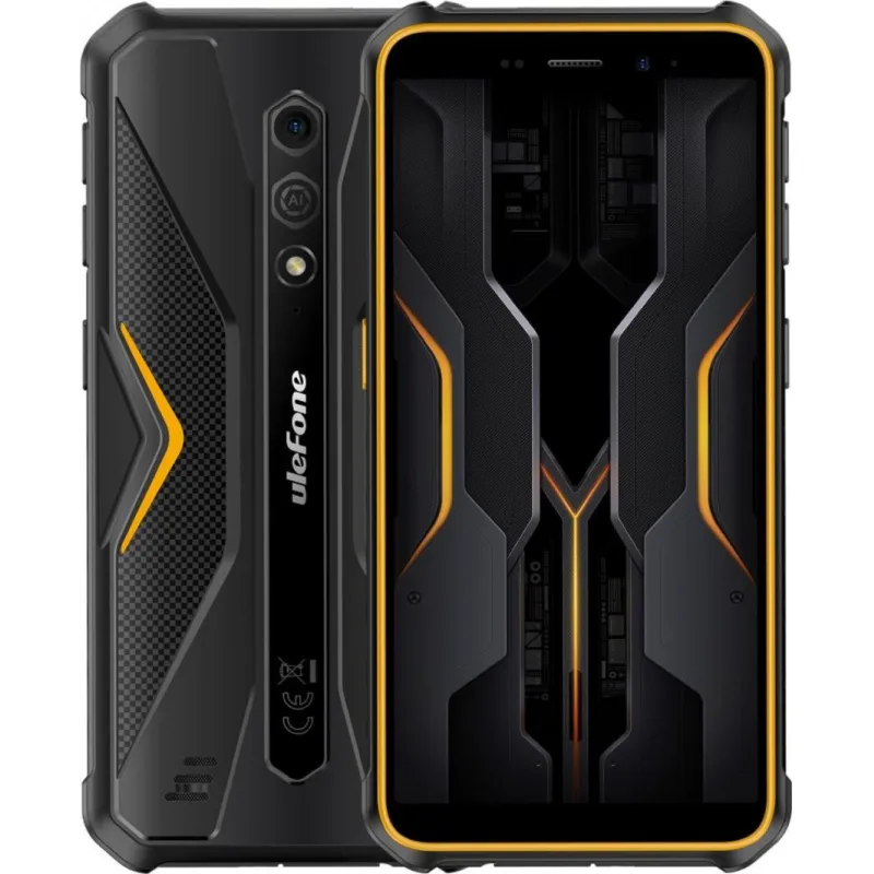 Smartfon UleFone Armor X12 3/32GB Czarno-pomarańczowy (UF-AX12/OE)