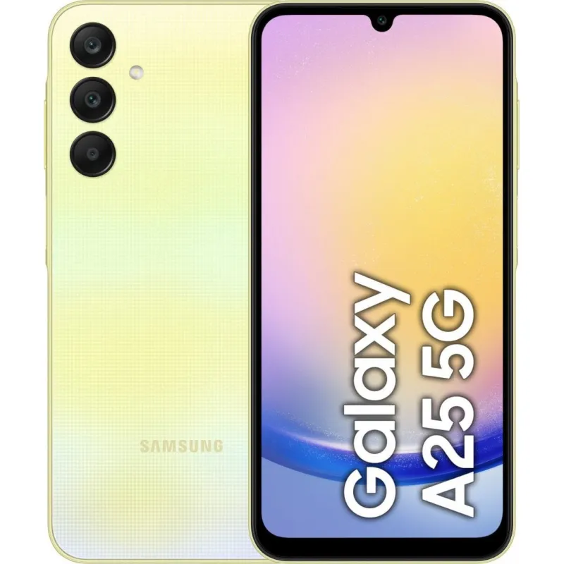 Smartfon Samsung Galaxy A25 5G 6/128GB Żółty (SM-A256BZYDEUE)