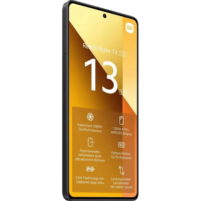 Smartfon Xiaomi Redmi Note 13 5G 8/256GB Czarny (51374)