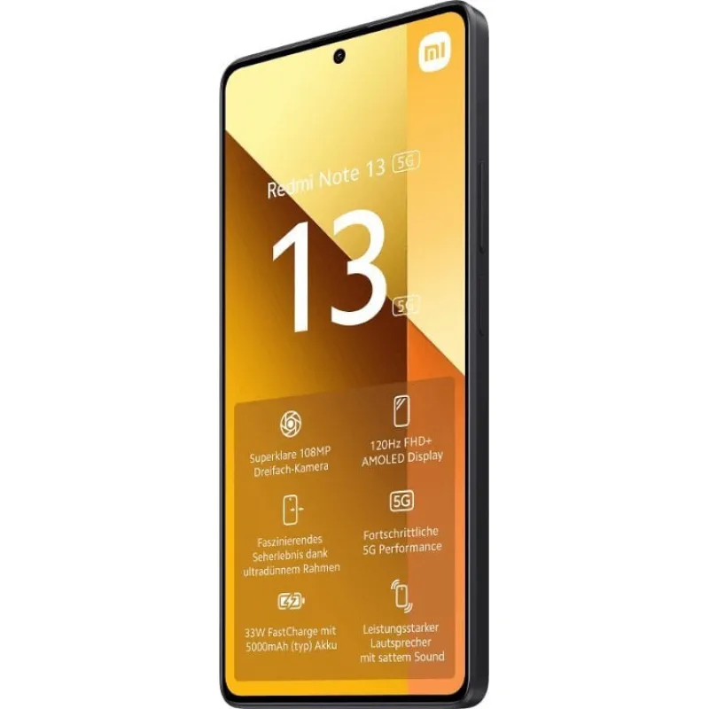 Smartfon Xiaomi Redmi Note 13 5G 8/256GB Czarny (51374)