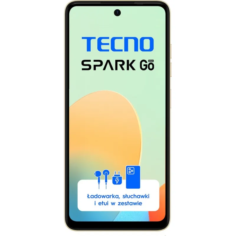 Smartfon Tecno Spark Go 2024 4/128GB Zielony (BG6_128+4_MSG)