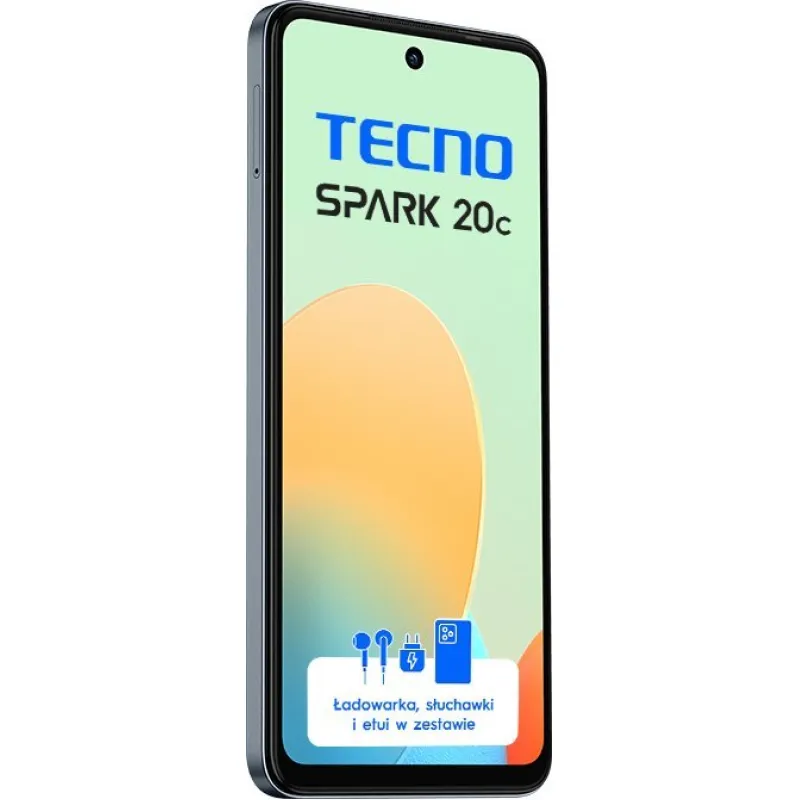 Smartfon Tecno Spark 20C 4/128GB Czarny (BG7n_128+4_GB)