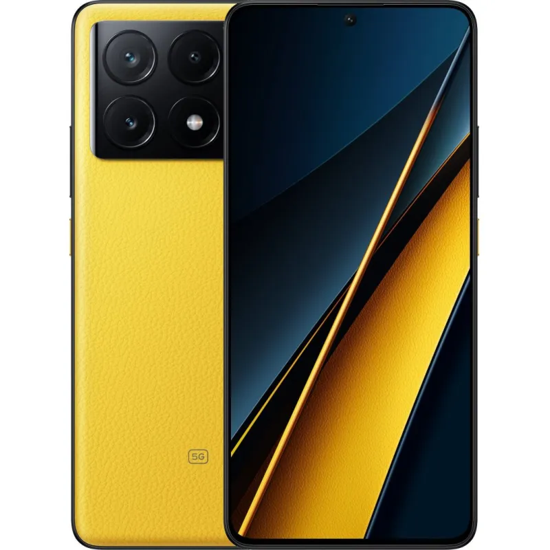 Smartfon POCO X6 Pro 5G 12/512GB Żółty (51689)