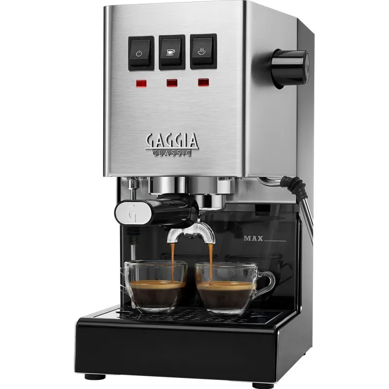 Ekspres ciśnieniowy Gaggia Classic Evo RI9481/11 Brushed Stainless Steel