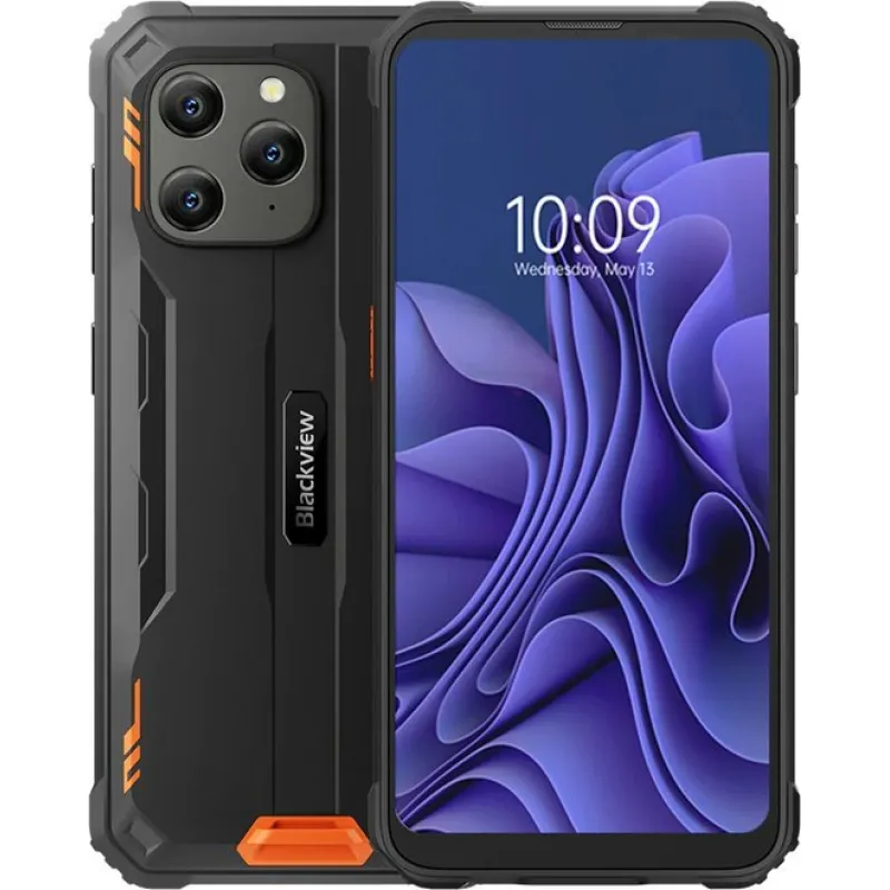 Smartfon Blackview BV5300 Plus 8/128GB Czarno-pomarańczowy (BV5300PLUS8/128GBORANGE)