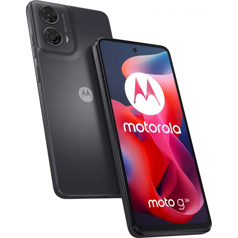 Smartfon Motorola Moto G24 8/128GB Grafitowy (PB180018PL)