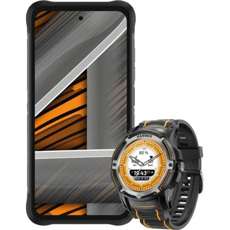 Smartfon myPhone Hammer Blade 4 6/128GB Czarny + Hammer Watch Plus