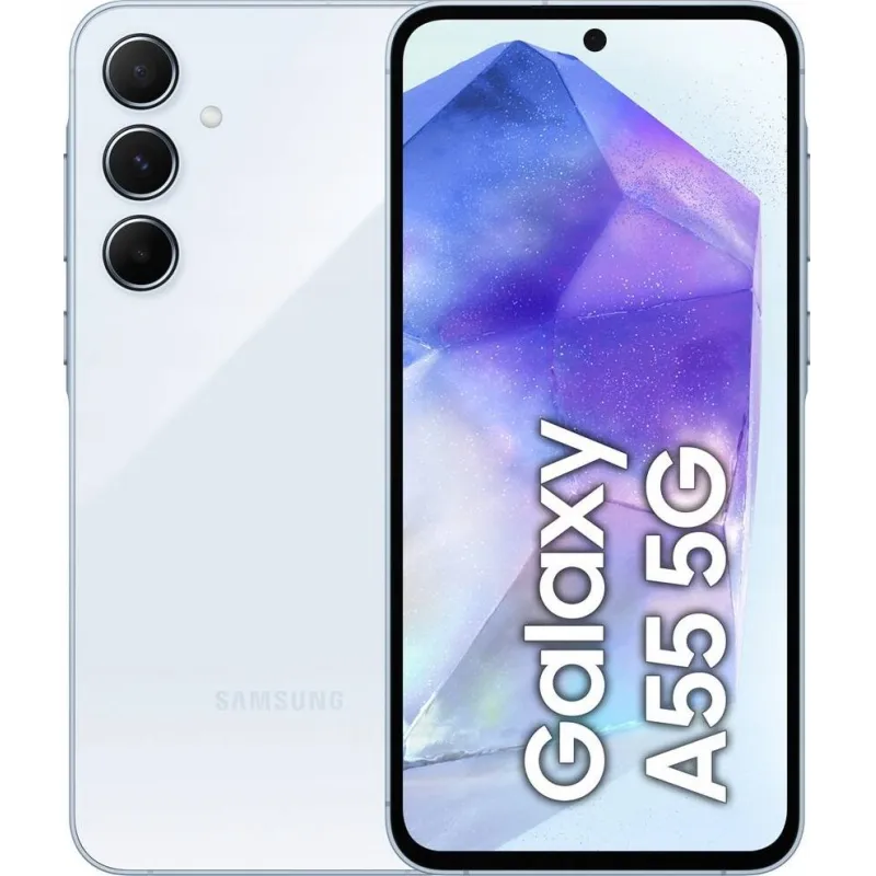 Smartfon Samsung Galaxy A55 5G 8/128GB Niebieski - Awesome Iceblue (SM-A556BLB)