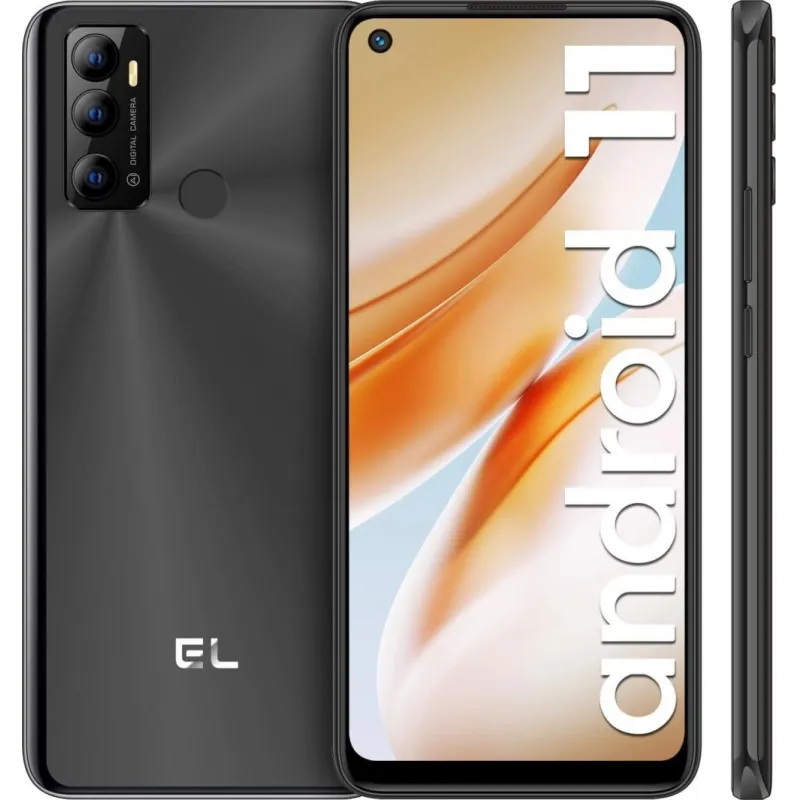 Smartfon EL X60 Pro 4/64GB Czarny (BLX60BLK)