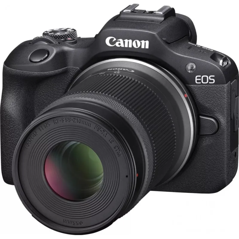 Aparat Canon EOS R100 + RF-S 18-45mm f/4.5-6.3 IS STM + RF-S 55-210mm f/5.0-7.1 IS STM (6052C023)