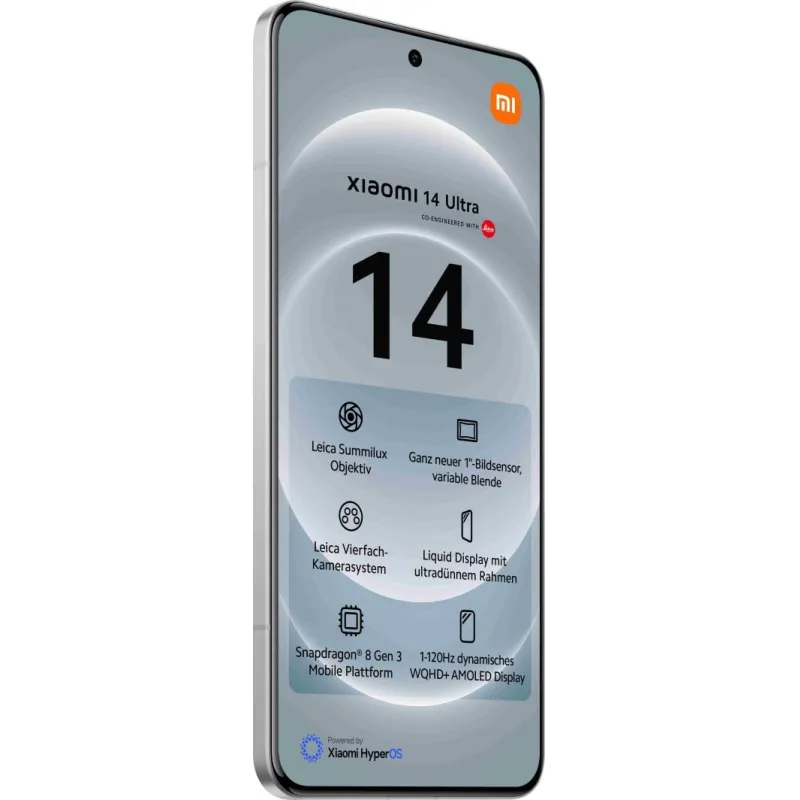 Smartfon Xiaomi 14 Ultra 5G 16/512GB Biały (55072)