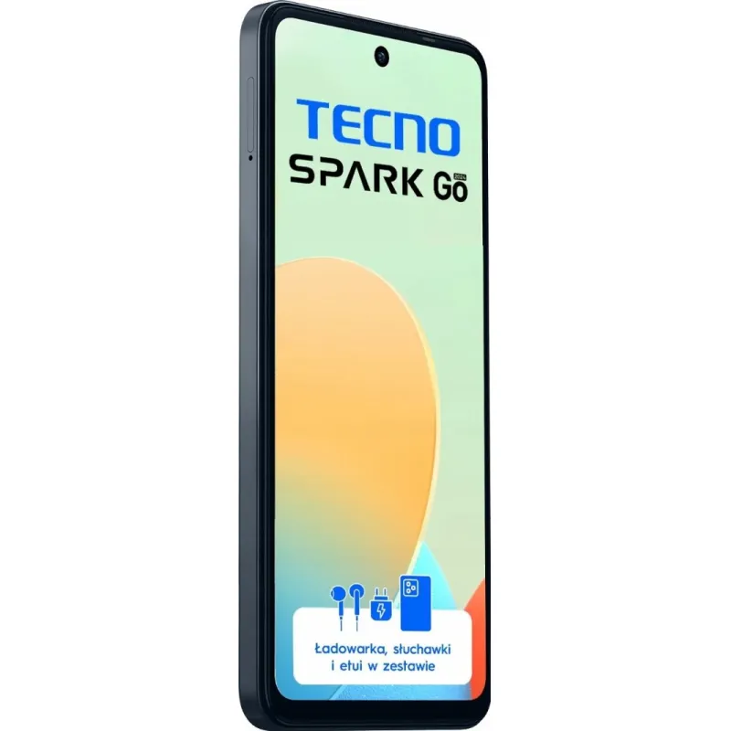 Smartfon Tecno Spark Go 2024 4/64GB Czarny (BG6_64+4_GB)