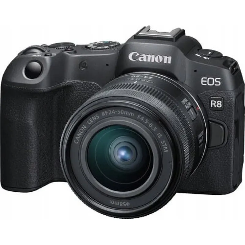 Aparat Canon EOS R8 + RF 24-50 mm f/4.5-6.3 IS STM (5803C013)