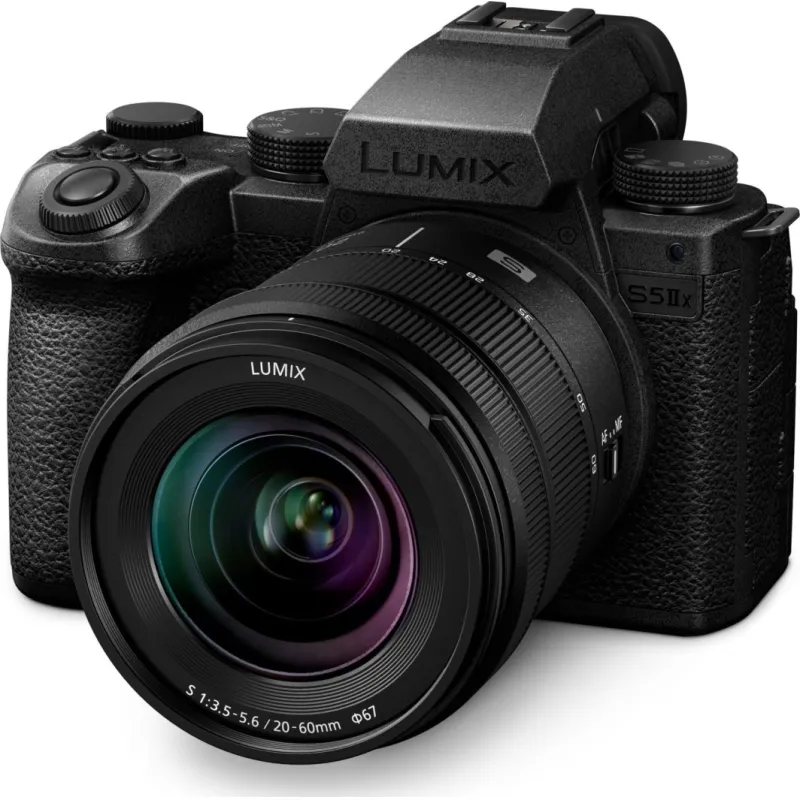 Aparat Panasonic Lumix S5 II X + S 20–60mm f/3.5–5.6 (DC-S5M2XKE)