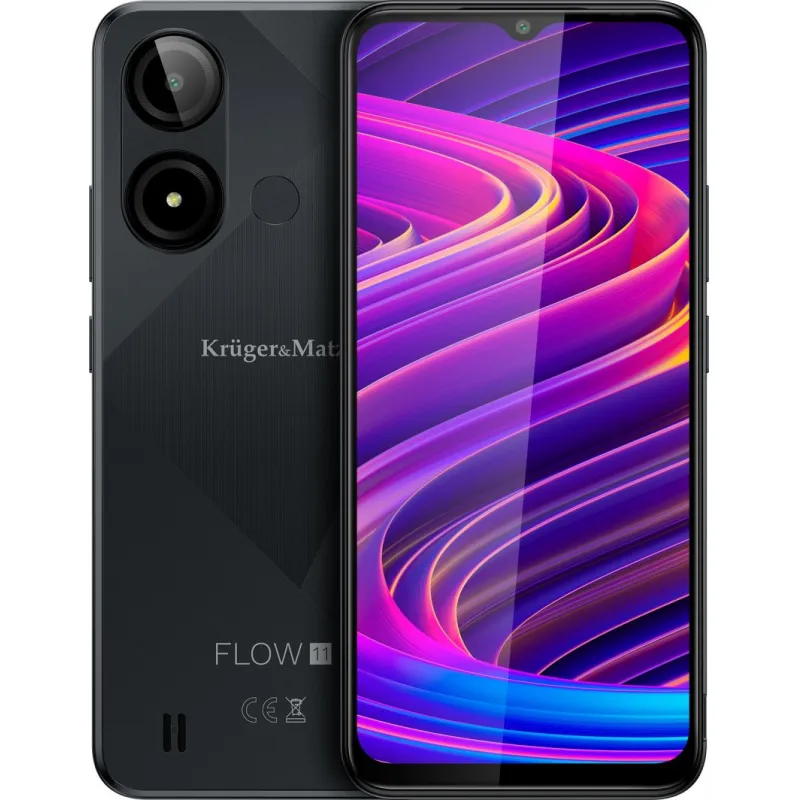 Smartfon Kruger&Matz Flow 11 4/64GB Czarny (KM05003-B)