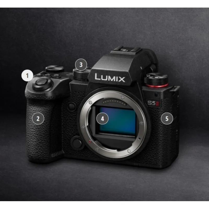 Aparat cyfrowy Panasonic PANASONIC LUMIX S5M2 Body Trade In Akcija - 300EUR